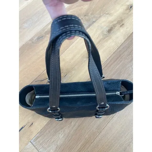 Coach Chelsea F12339 Black Pebbled Leather Shoulder Bag - Picture 13 of 13